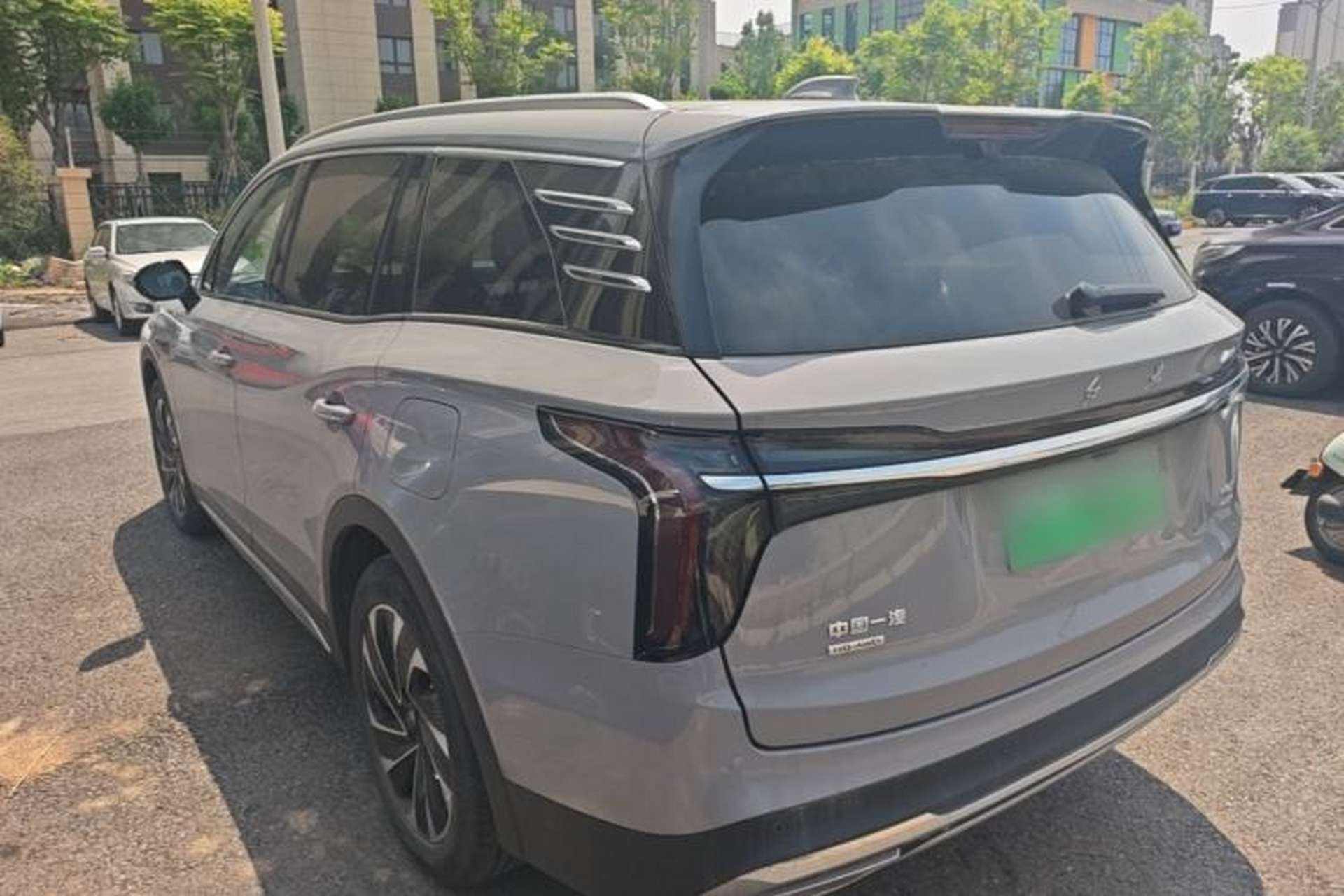 Used Hongqi HS7 PHEV 2024 2.0T PHEV Four-Wheel-Drive Flagship Edition 6 Seats Rear Left 45 Deg