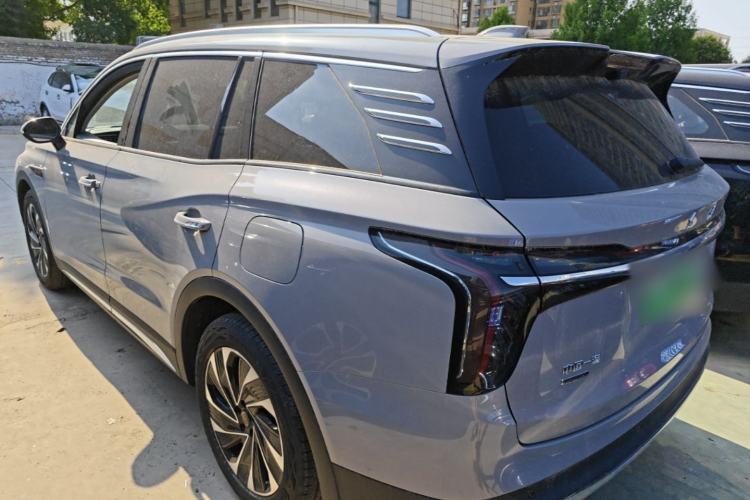 Used Hongqi HS7 PHEV 2024 2.0T PHEV Four-Wheel-Drive Flagship Edition 6 Seats Rear Left 45 Deg