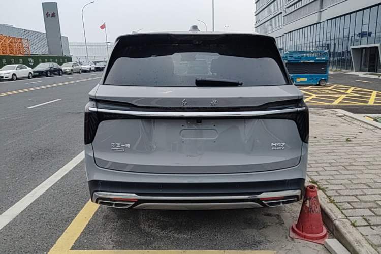Used Hongqi HS7 PHEV 2024 2.0T PHEV Four-Wheel-Drive Flagship Edition 6 Seats Rear