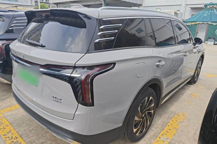 Used Hongqi HS7 PHEV 2024 2.0T PHEV Four-Wheel-Drive Flagship Edition 6 Seats Rear Right 45 Deg
