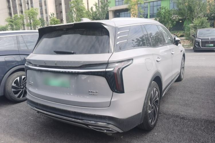 Used Hongqi HS7 PHEV 2024 2.0T PHEV Four-Wheel-Drive Flagship Edition 6 Seats Rear Right 45 Deg