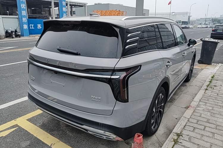 Used Hongqi HS7 PHEV 2024 2.0T PHEV Four-Wheel-Drive Flagship Edition 6 Seats Rear Right 45 Deg