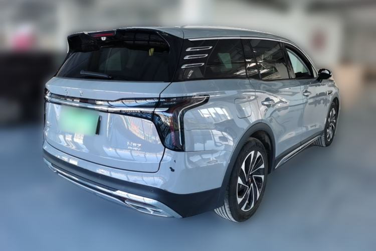 Used Hongqi HS7 PHEV 2024 2.0T PHEV Four-Wheel-Drive Flagship Edition 6 Seats Rear Right 45 Deg