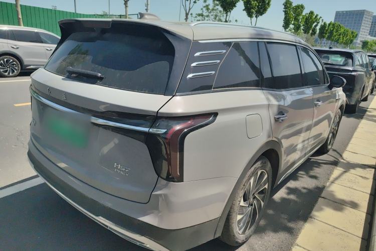 Used Hongqi HS7 PHEV 2024 2.0T PHEV Four-Wheel-Drive Flagship Edition 6 Seats Rear Right 45 Deg