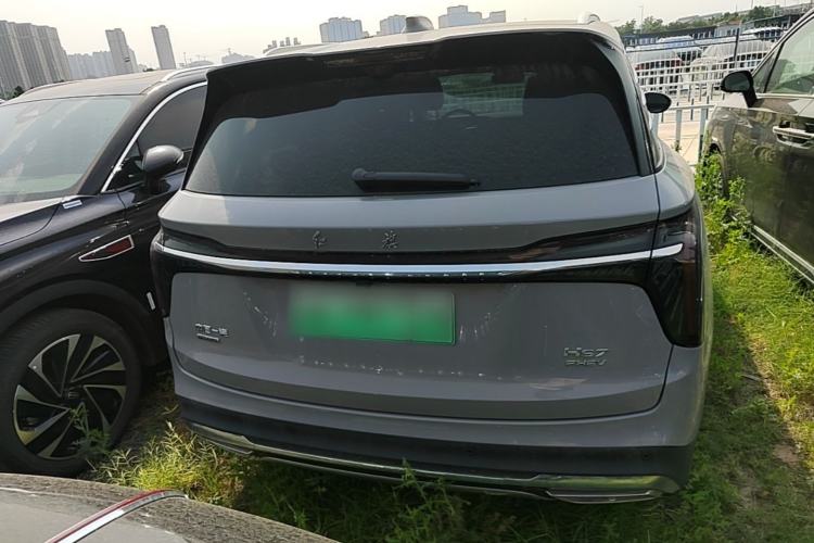 Used Hongqi HS7 PHEV 2024 2.0T PHEV Four-Wheel-Drive Flagship Edition 6 Seats Rear