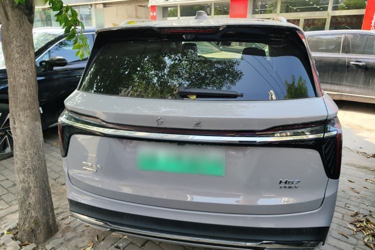 Used Hongqi HS7 PHEV 2024 2.0T PHEV Four-Wheel-Drive Flagship Edition 6 Seats Rear