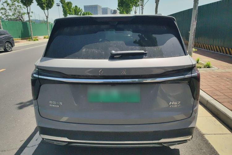 Used Hongqi HS7 PHEV 2024 2.0T PHEV Four-Wheel-Drive Flagship Edition 6 Seats Rear