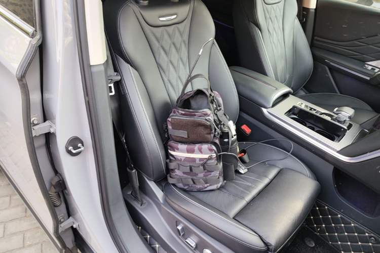 Used Hongqi HS7 PHEV 2024 2.0T PHEV Four-Wheel-Drive Flagship Edition 6 Seats Right Front Seat
