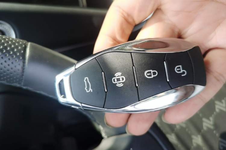 Used Hongqi HS7 PHEV 2024 2.0T PHEV Four-Wheel-Drive Flagship Edition 6 Seats Vehicle Key