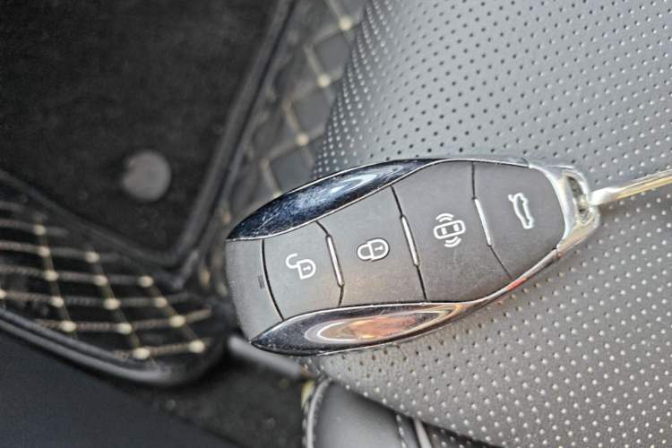 Used Hongqi HS7 PHEV 2024 2.0T PHEV Four-Wheel-Drive Flagship Edition 6 Seats Vehicle Key