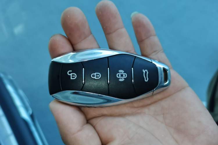 Used Hongqi HS7 PHEV 2024 2.0T PHEV Four-Wheel-Drive Flagship Edition 6 Seats Vehicle Key