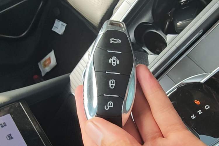 Used Hongqi HS7 PHEV 2024 2.0T PHEV Four-Wheel-Drive Flagship Edition 6 Seats Vehicle Key