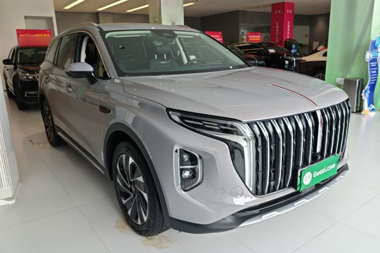 Used Hongqi HS7 PHEV 2024 2.0T PHEV Four-Wheel-Drive Flagship Edition 6 Seats Front Right 45 Deg