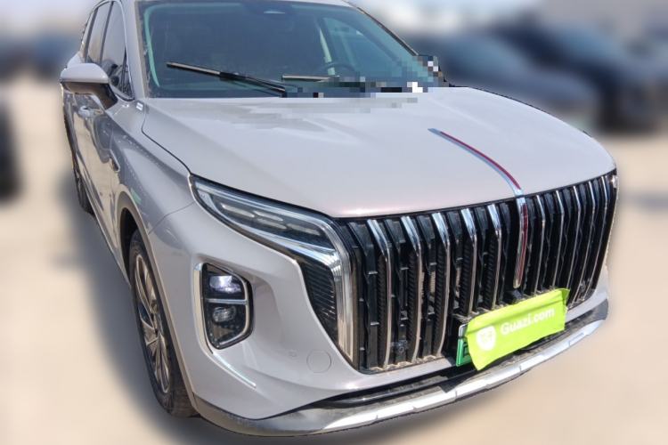Used Hongqi HS7 PHEV 2024 2.0T PHEV Four-Wheel-Drive Flagship Edition 6 Seats Front Right 45 Deg