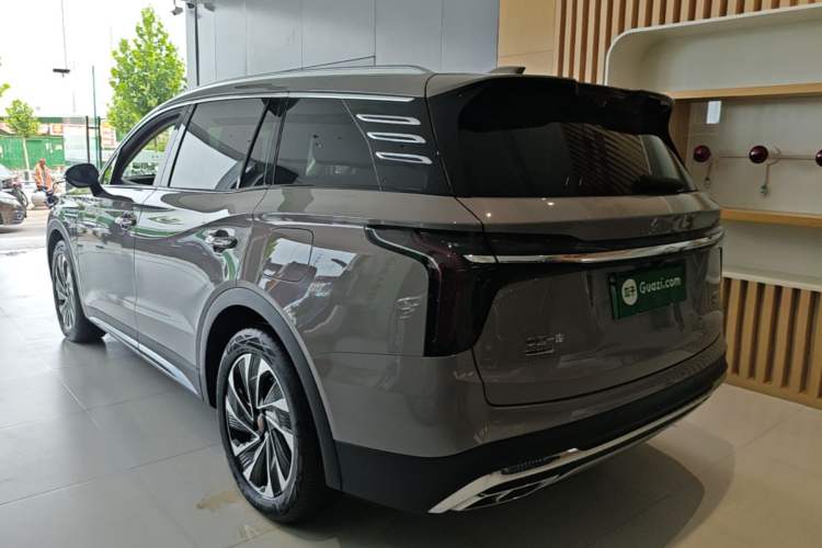 Used Hongqi HS7 PHEV 2024 2.0T PHEV Four-Wheel-Drive Flagship Edition 6 Seats Rear Left 45 Deg