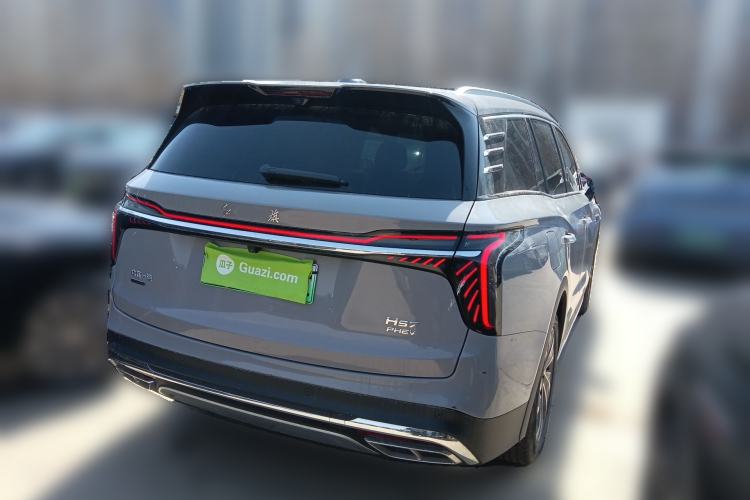 Used Hongqi HS7 PHEV 2024 2.0T PHEV Four-Wheel-Drive Flagship Edition 6 Seats Rear Right 45 Deg