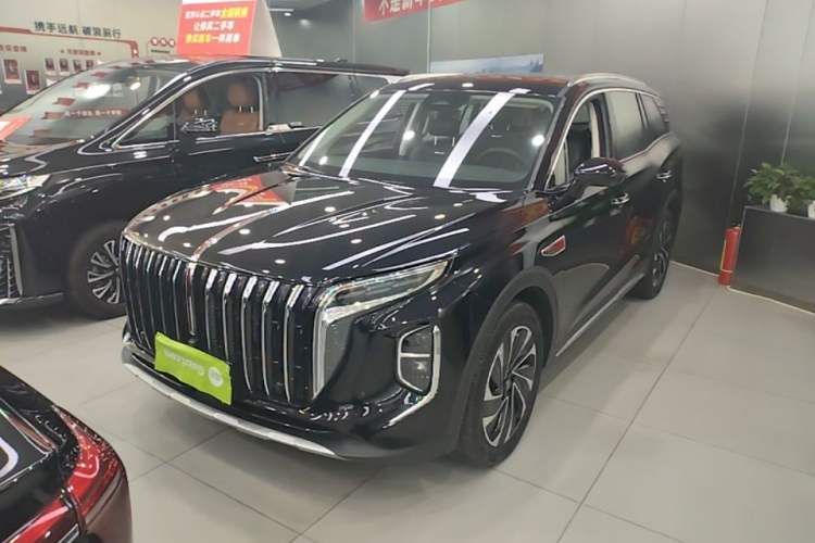 Used Hongqi HS7 PHEV 2025 Model 2.0T PHEV Two-Wheel Drive Qi Xiang Edition 6-Seater Guazi used car, China used car export, Used car for sale, Used cars, Cheapest cars for sale