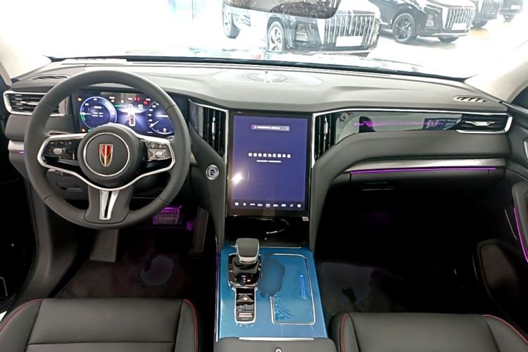 Used Hongqi HS7 PHEV 2025 Model 2.0T PHEV Four-Wheel Drive 2 Million Units Commemorative Edition 6-Seater Center Console