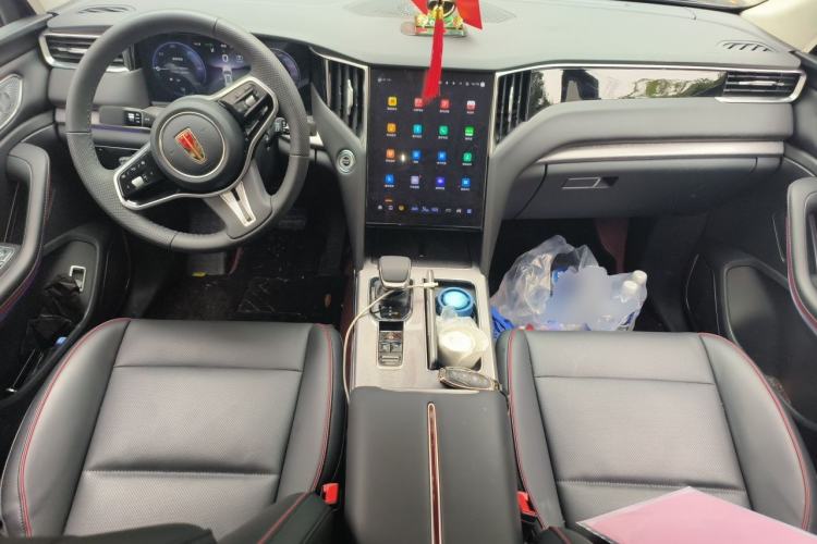Used Hongqi HS7 PHEV 2025 Model 2.0T PHEV Four-Wheel Drive 2 Million Units Commemorative Edition 6-Seater Center Console