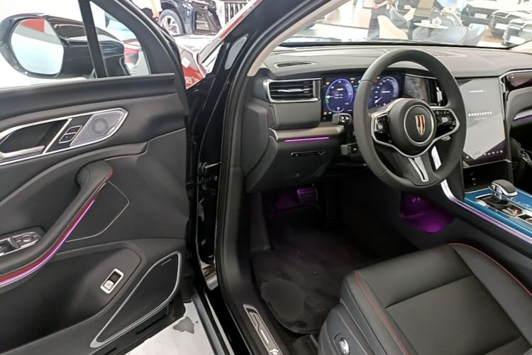 Used Hongqi HS7 PHEV 2025 Model 2.0T PHEV Four-Wheel Drive 2 Million Units Commemorative Edition 6-Seater Driver Seat