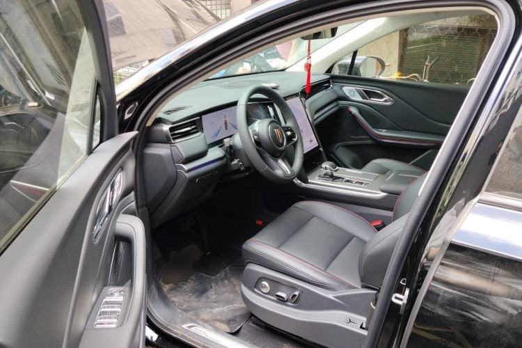 Used Hongqi HS7 PHEV 2025 Model 2.0T PHEV Four-Wheel Drive 2 Million Units Commemorative Edition 6-Seater Driver Seat
