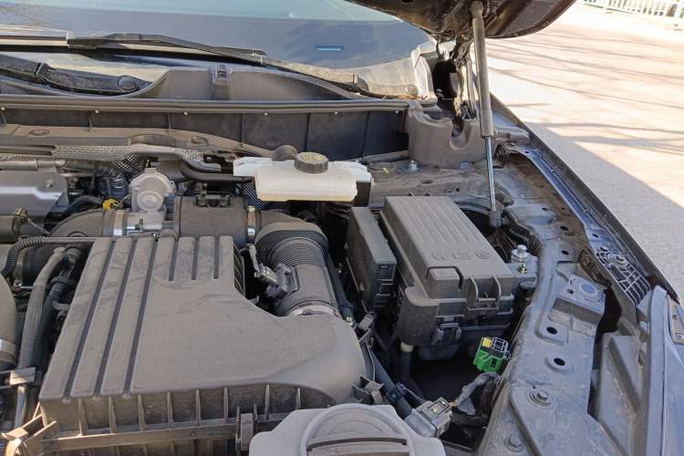 Used Hongqi HS7 PHEV 2025 Model 2.0T PHEV Two-Wheel Drive Qi Xiang Edition 6-Seater Engine Bay Left