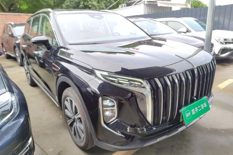 Used Hongqi HS7 PHEV 2025 Model 2.0T PHEV Four-Wheel Drive 2 Million Units Commemorative Edition 6-Seater Exterior 1