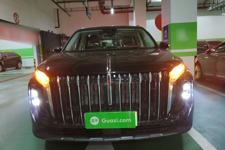 Used Hongqi HS7 PHEV 2025 Model 2.0T PHEV Two-Wheel Drive Qi Xiang Edition 6-Seater Exterior 1