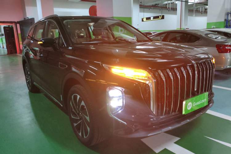 Used Hongqi HS7 PHEV 2025 Model 2.0T PHEV Two-Wheel Drive Qi Xiang Edition 6-Seater Exterior 2