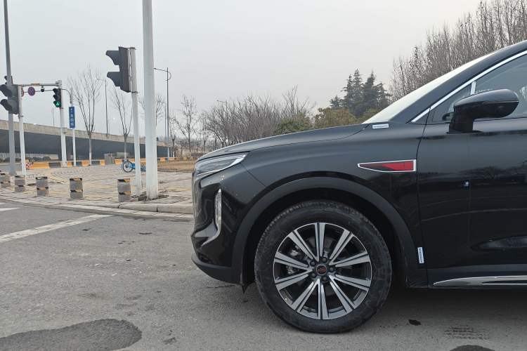 Used Hongqi HS7 PHEV 2025 Model 2.0T PHEV Four-Wheel Drive 2 Million Units Commemorative Edition 6-Seater Exterior 4