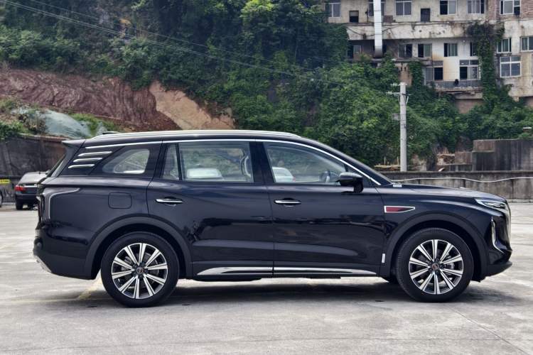 Used Hongqi HS7 PHEV 2025 Model 2.0T PHEV Four-Wheel Drive 2 Million Units Commemorative Edition 6-Seater Exterior 5