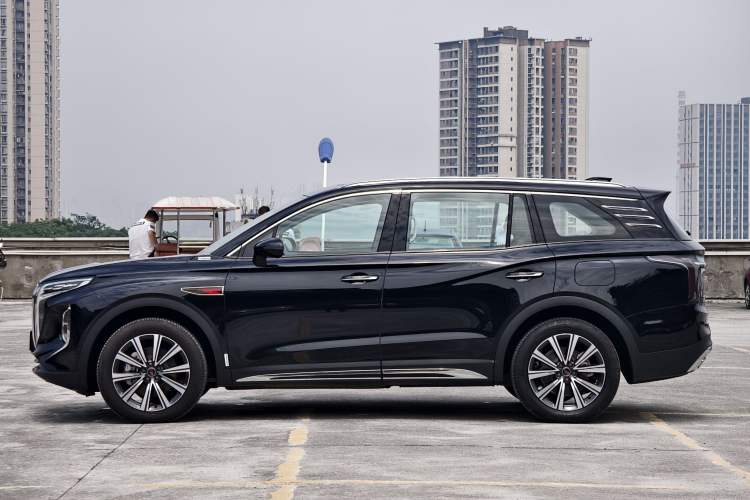 Used Hongqi HS7 PHEV 2025 Model 2.0T PHEV Four-Wheel Drive 2 Million Units Commemorative Edition 6-Seater Exterior 6