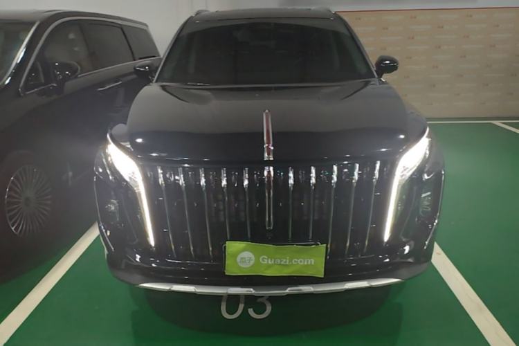Used Hongqi HS7 PHEV 2025 Model 2.0T PHEV Four-Wheel Drive 2 Million Units Commemorative Edition 6-Seater Front