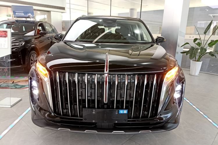 Used Hongqi HS7 PHEV 2025 Model 2.0T PHEV Four-Wheel Drive 2 Million Units Commemorative Edition 6-Seater Front