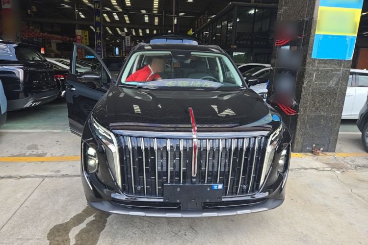 Used Hongqi HS7 PHEV 2025 Model 2.0T PHEV Four-Wheel Drive 2 Million Units Commemorative Edition 6-Seater Front