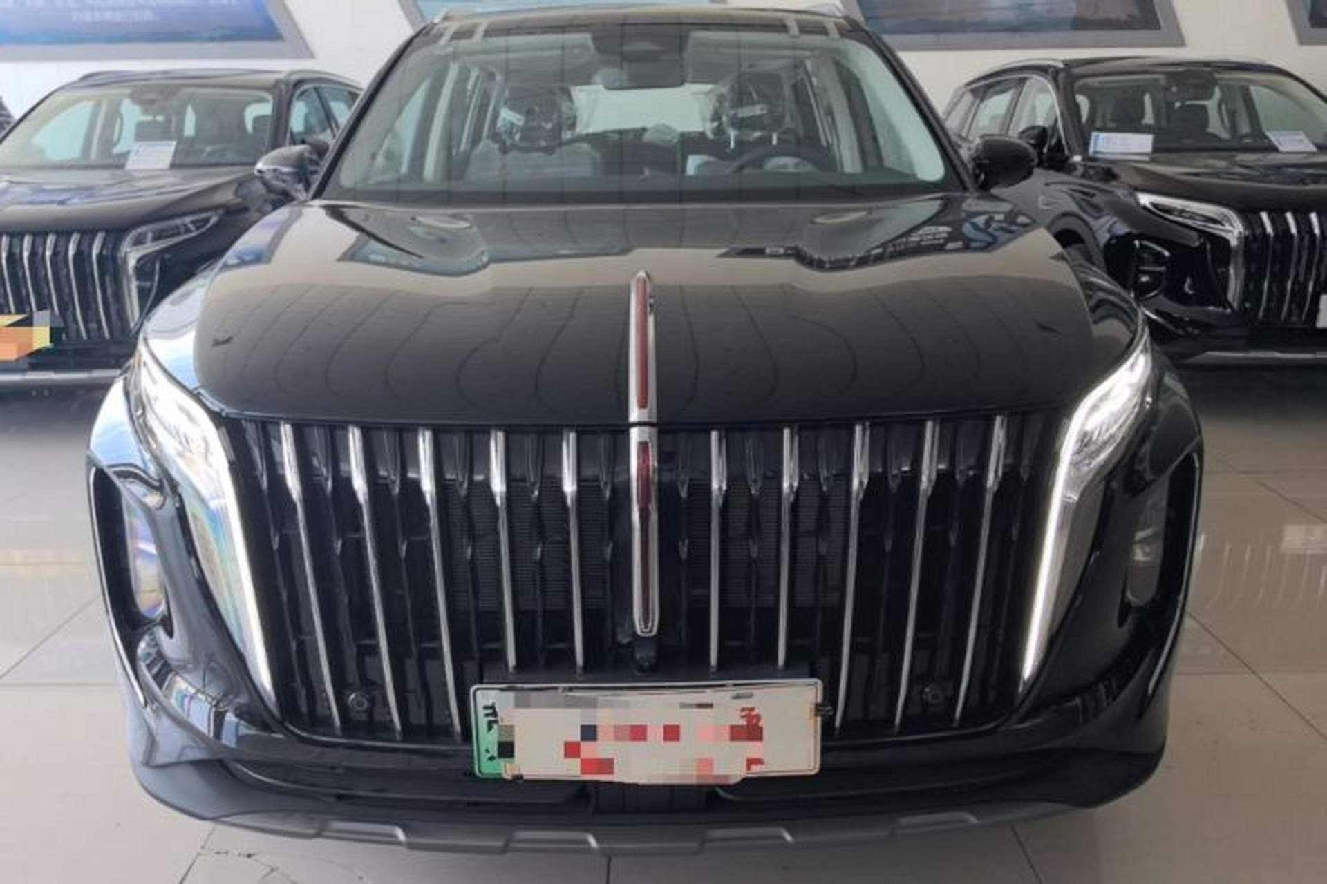 Used Hongqi HS7 PHEV 2025 Model Revised 2.0T PHEV Four-Wheel-Drive 2 Million Units Commemorative Edition 6-seater Front