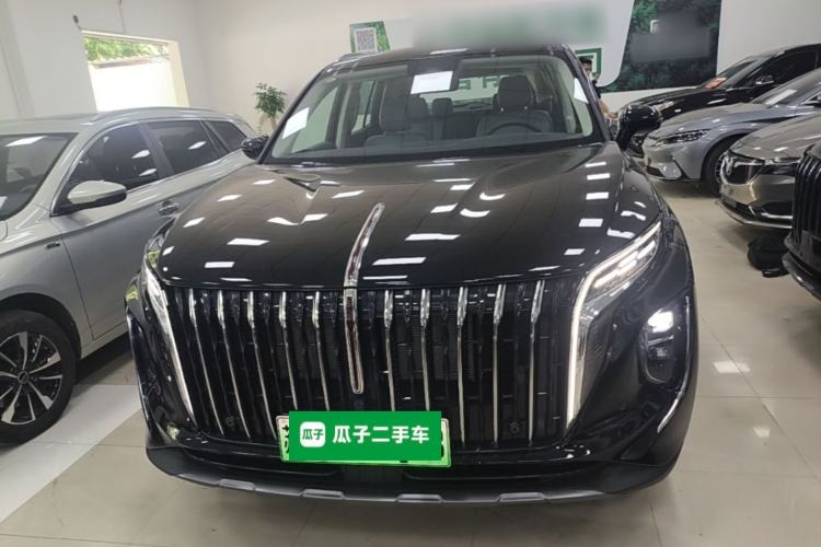 Used Hongqi HS7 PHEV 2025 Model 2.0T PHEV Two-Wheel Drive Qi Xiang Edition 6-Seater Front