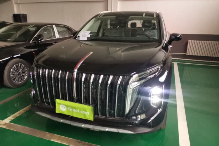 Used Hongqi HS7 PHEV 2025 Model 2.0T PHEV Two-Wheel Drive Qi Xiang Edition 6-Seater Front