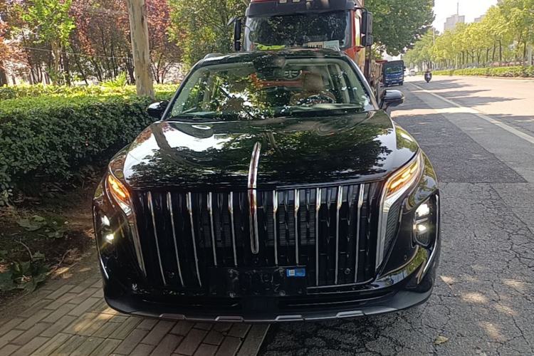 Used Hongqi HS7 PHEV 2025 Model 2.0T PHEV Four-Wheel Drive 2 Million Units Commemorative Edition 6-Seater Front