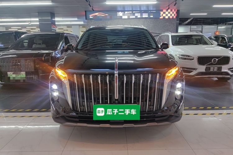 Used Hongqi HS7 PHEV 2025 Model 2.0T PHEV Four-Wheel Drive 2 Million Units Commemorative Edition 6-Seater Front