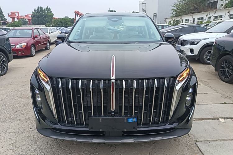 Used Hongqi HS7 PHEV 2025 Model 2.0T PHEV Four-Wheel Drive 2 Million Units Commemorative Edition 6-Seater Front