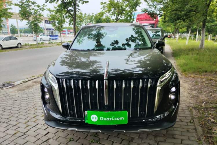 Used Hongqi HS7 PHEV 2025 Model 2.0T PHEV Four-Wheel Drive 2 Million Units Commemorative Edition 6-Seater Front