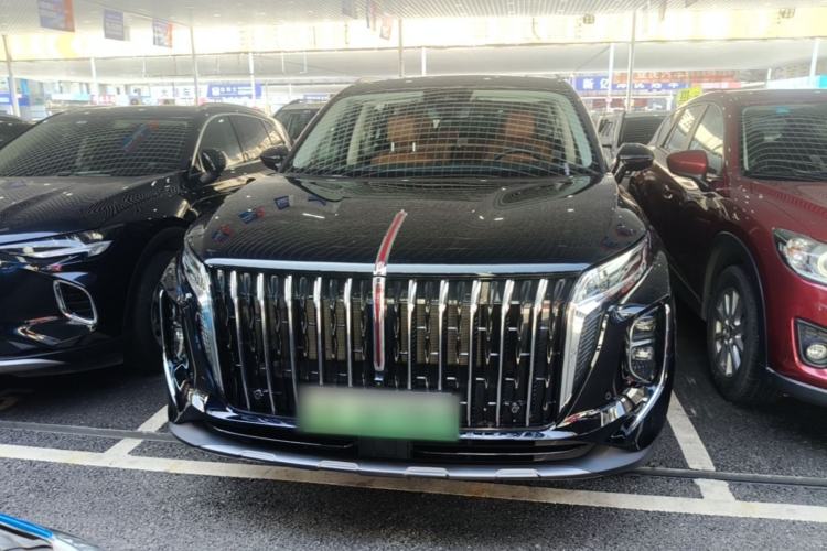 Used Hongqi HS7 PHEV 2025 Model 2.0T PHEV Four-Wheel Drive 2 Million Units Commemorative Edition 6-Seater Front