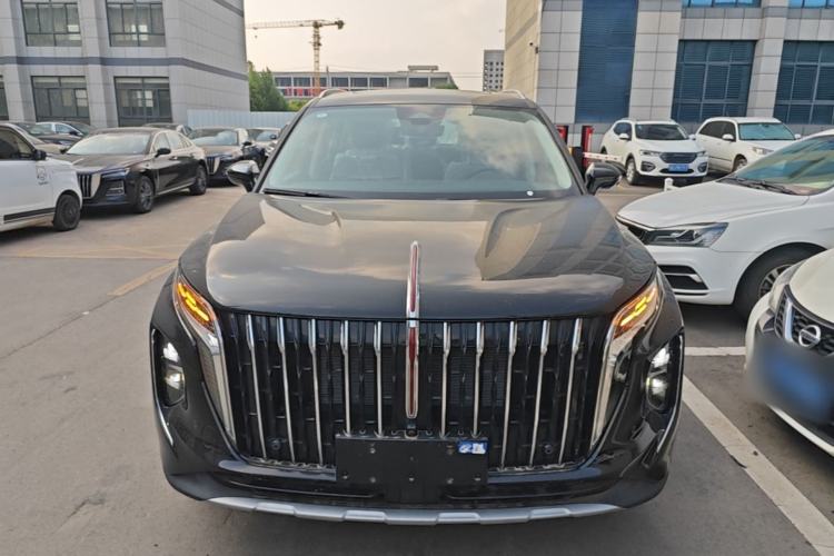 Used Hongqi HS7 PHEV 2025 Model 2.0T PHEV Two-Wheel Drive Qi Xiang Edition 7-Seater Front