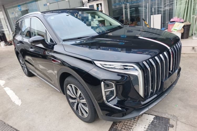 Used Hongqi HS7 PHEV 2025 Model 2.0T PHEV Four-Wheel Drive 2 Million Units Commemorative Edition 6-Seater Front Right 45 Deg