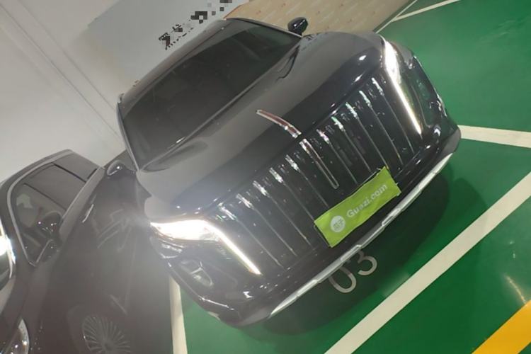 Used Hongqi HS7 PHEV 2025 Model 2.0T PHEV Four-Wheel Drive 2 Million Units Commemorative Edition 6-Seater Front Right 45 Deg