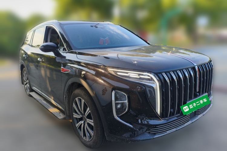 Used Hongqi HS7 PHEV 2025 Model 2.0T PHEV Four-Wheel Drive 2 Millionth Anniversary Edition—7 Seats Front Right 45 Deg