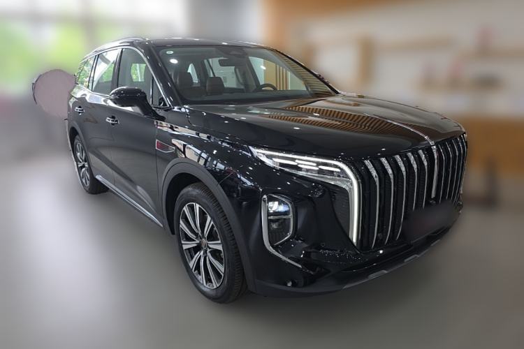 Used Hongqi HS7 PHEV 2025 Model 2.0T PHEV Four-Wheel Drive 2 Million Units Commemorative Edition 6-Seater Front Right 45 Deg