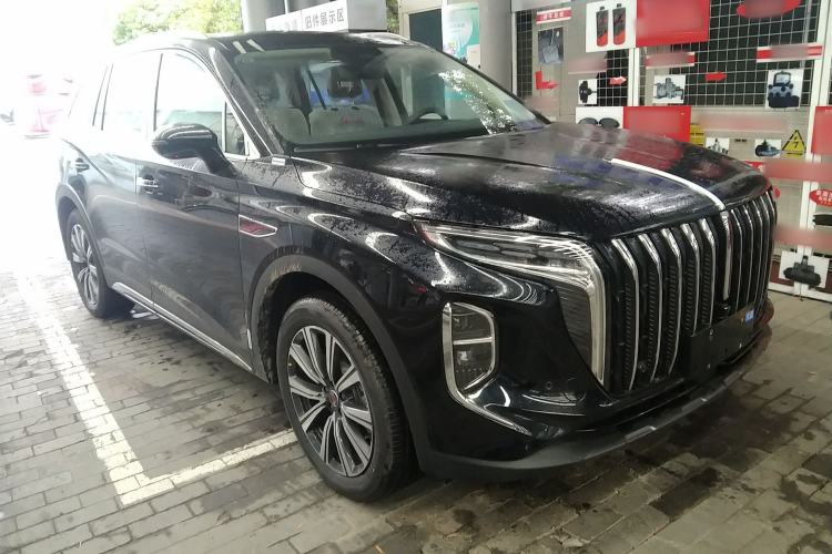 Used Hongqi HS7 PHEV 2025 Model 2.0T PHEV Four-Wheel Drive 2 Millionth Anniversary Edition—7 Seats Front Right 45 Deg