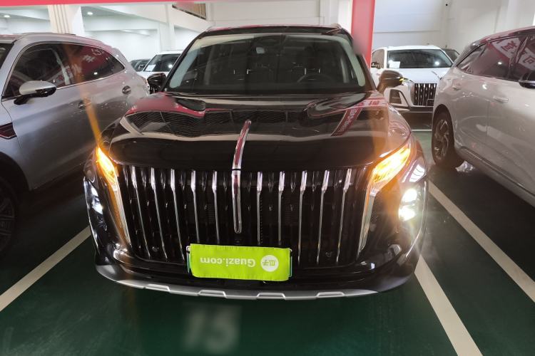 Used Hongqi HS7 PHEV 2025 Model 2.0T PHEV Two-Wheel Drive Qi Xiang Edition 6-Seater Front